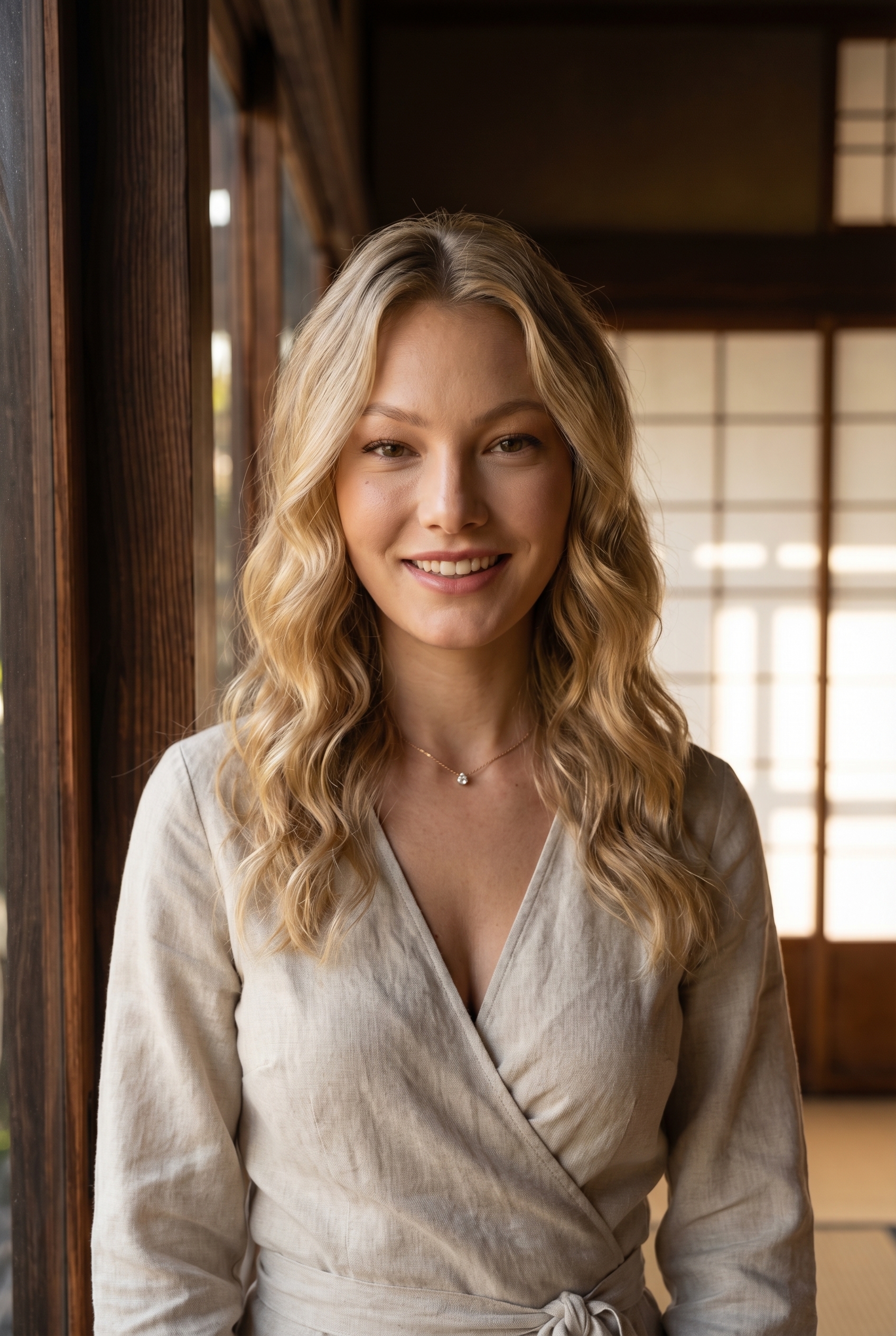 Aya Mori portrait in interior