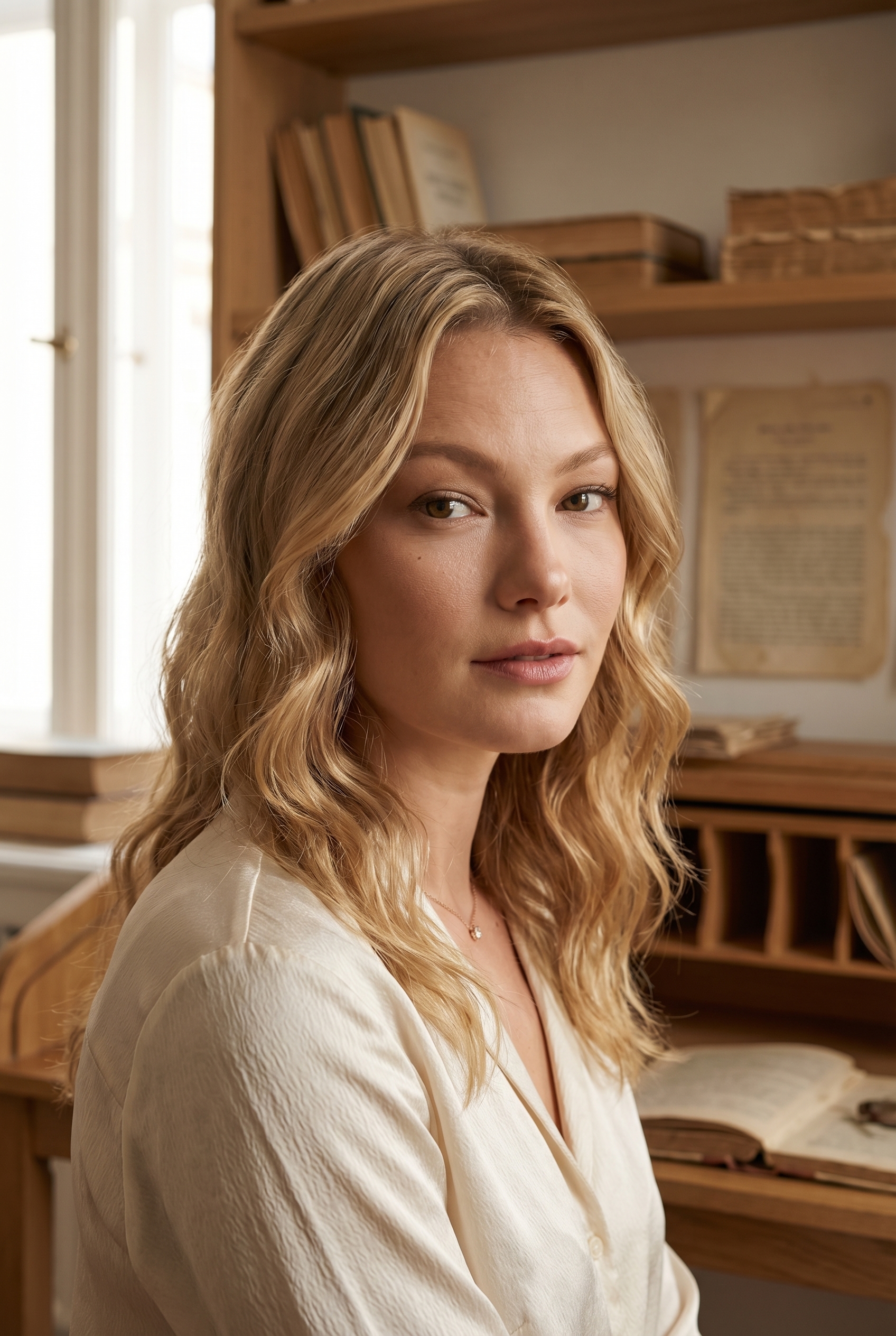 Close portrait of Aya Mori